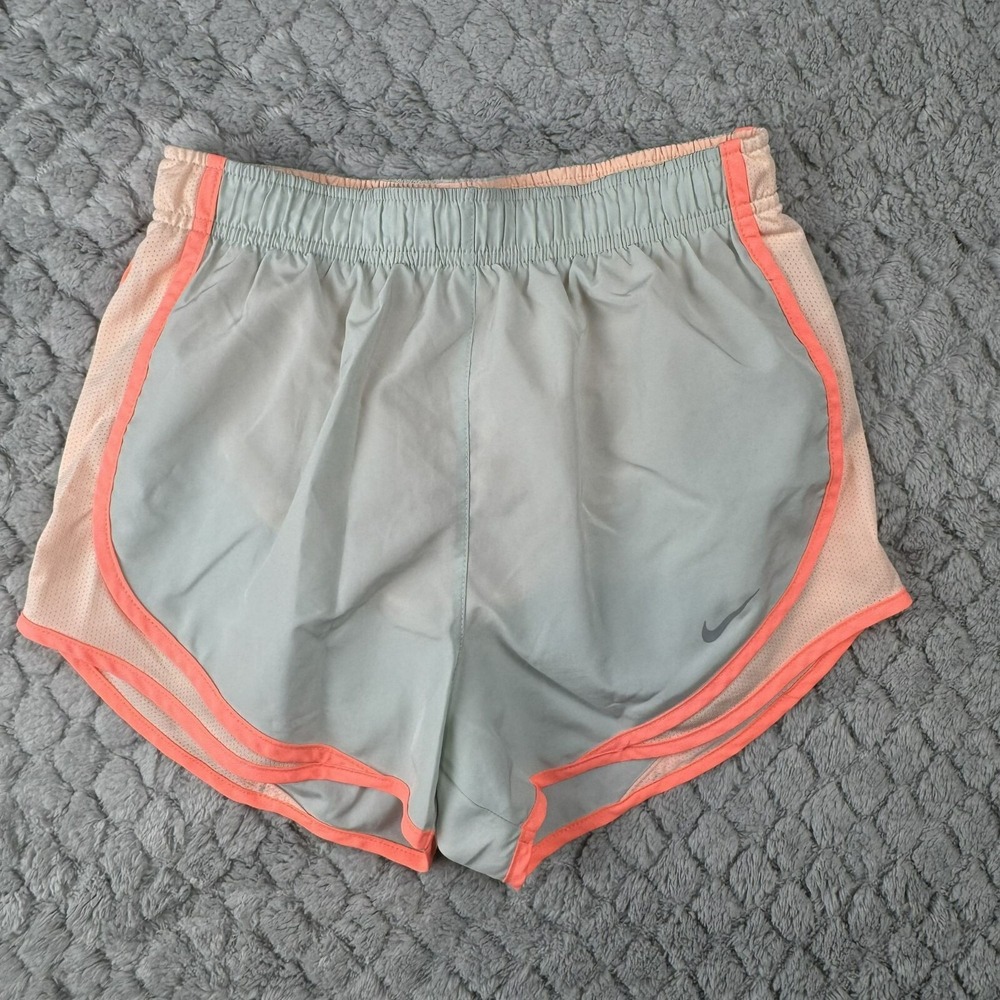 Nike Womens Running Shorts Size S Lightweight & Breathable Tempo contrast grey‎